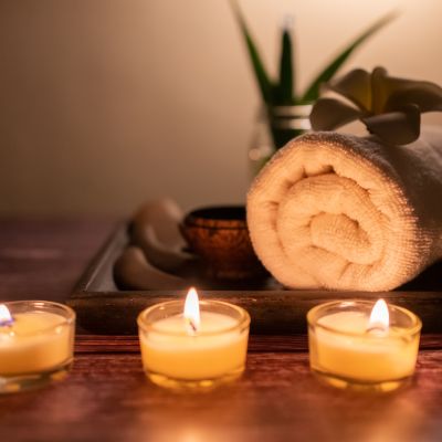REGALO Masaje con velas calientes